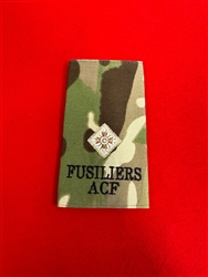 High Quality Fusiliers Army Cadet Force ACF 2nd Lieutenant Multicam MTP Combat Rank S