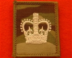 Velcro Ivory WO2 MTP UBACS Rank Patch Multicam Warrant Officer Helmet Patch