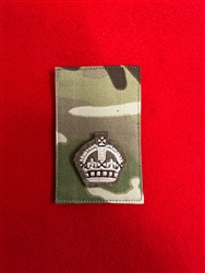 Quality Foot Guards King's Crown Major MTP Hook & Loop UBACs Patch