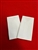 High Quality Pair of Plain White Combat Rank Slides.