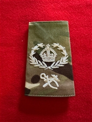 High Quality REME King's Crown WO2 RQ Hammer & Tong's MTP Combat Rank Slide