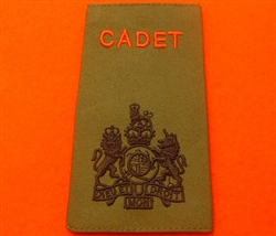 Army Cadet Force RSM Rank Slides ACF CCF Olive Green Rank Slide ACF Rank Slides CCF