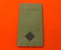 2nd LT Olive Combat Rank Slide ( Second lieutenant Olive Drab Combat Rank Slide )