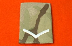 Multicam L/CPL Combat Rank Slide ( Lance Corporal Multi Terrain Pattern Rank Slides )
