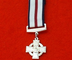 Conspicuous Gallantry Cross Miniature medal
