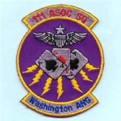RAF 111 ASSOC SQN Washington ANG Badge  ( 111 ASSOC Squadron Washington ANG Badge )