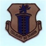 RAF 17 RS Toujous Au Danger Subdued Badge ( 17 RS Toujous Au Danger Subdued Badge )