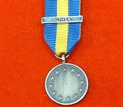 European Althea Miniature Medal