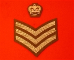 Future Army Dress S/SGT Chevrons and Crown ( Colour Sergeant Crown & Stripes FAD )