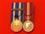 Replacement Court Mounted NATO Libya Queens Diamond Jubilee Full Sized Medals