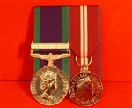 Replacement Court Mounted Northern Ireland Campaign Queens Diamond Jubilee Full Sized Medals ( NI QDJ )