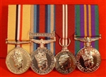 Replacement Court Mounted Op Telic Iraq Campaign OSM Afghanistan Campaign Queens Diamond Jubilee Accumulated Campaign Service Full Sized Medals