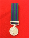 General Service Medal 2008 North Africa, Southern Asia Miniature Medal