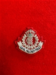 Quality Royal Military Police King's Crown Officers Embroidered Beret Badge