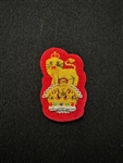 Brigadier Colonel General Staff Officers King's Crown Red Bullion Wire Beret Badge