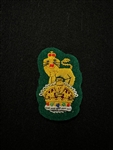 Brigadier Colonel General Staff Officers King's Crown Green Bullion Wire Beret Badge
