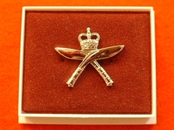 Quality Royal Gurkha Rifles Boxed Infantry Enamel Lapel Badge ( Royal Gurkha Rifles Lapel Badge )