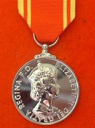 Full Size Fire Brigade Long Service and Good Conduct Medal