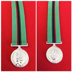 Royal Ulster Constabulary Service Miniature Medal 1st Type