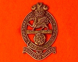 Quality Metal  Princess of Wales Royal Regiment Cap Badge PWRR Cap Badge.