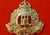 The Suffolk Regiment Cap Badge SR Kings Crown