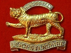 Leicestershire Regiment Metal Cap Badge