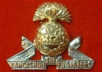 The Lancashire Fusiliers Metal Cap Badge