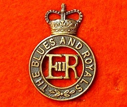 Blues and Royals Cap Badge ( RHG/D Metal Cap Badge )