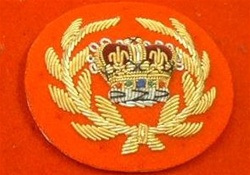 Warrant Officers Class 2 RQMS Mess Dress Badge ( WO2 RQMS Mess Dress Badge )