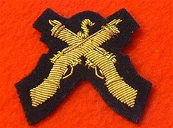 Mess Dress Cross Rifles Sniper Qualified Badge