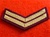 Mess Dress Corporal Chevrons Gold on Maroon)