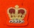 Warrant Officer Class 2 Mess Dress Badge Gold on Red ( WO2 Mess Dress Badge Red )