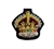 High Quality King's Crown Staff Sergeant Black Mess Dress Badge