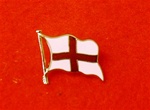 Flag Of St George Lapel Badge