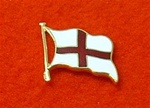 Flag Of St George Lapel Badge