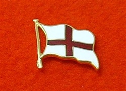 Flag Of St George Lapel Badge