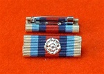OSM Afghanistan medal Ribbon Pin & Rosette ( OP Herrick Afghanistan Rosette Pin ) Operational Service Medal Afghanistan