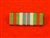 Ebola Medal Ribbon Bar Stud Type