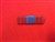 Imperial Service Medal ribbon bar sew type.