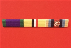 Northern Ireland Op Telic Iraq Op Herrick Afghanistan with rosette medal ribbon bar.