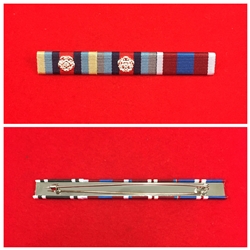 OSM Afghanistan + Rosette OP Shader + Rosette Queens Platinum Jubilee Medal Ribbon Bar Pin Type