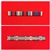 OSM Afghanistan  OP Herrick OP Shader Afghanistan Queens Platinum Jubilee Medal Ribbon Bar Pin Type