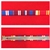 Queens Golden Jubilee Queens Diamond Jubilee Queens Platinum Jubilee Fire Brigade Long Service Medal Ribbon Bar Pin Type