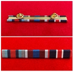 OSM Afghanistan OP Shader Queen's Platinum Jubilee King's Coronation 2023 Coronation Medal Ribbon Bar Stud Type