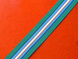 Full Size United Nations Cambodia Medal Ribbon UN Cambodia UNTAC