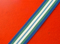Full Size United Nations Georgia Medal Ribbon