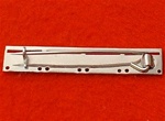 Full Size 3 Space Medal Brooch