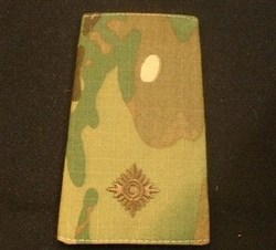 Multi Terrain Pattern Second Lieutenant ( Multicam 2nd LT Combat Rank Slider )