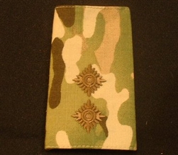 Multi Terrain Pattern Lieutenant ( Multicam LT Combat Rank Slider )
