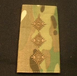 Multi Terrain Pattern Captain ( Multicam Captain Combat Rank Slider ) Captain MTP Slider